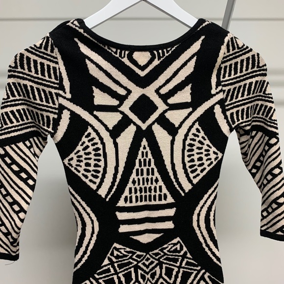 F21 Patterned Jacquard Minidress - Picture 6 of 6